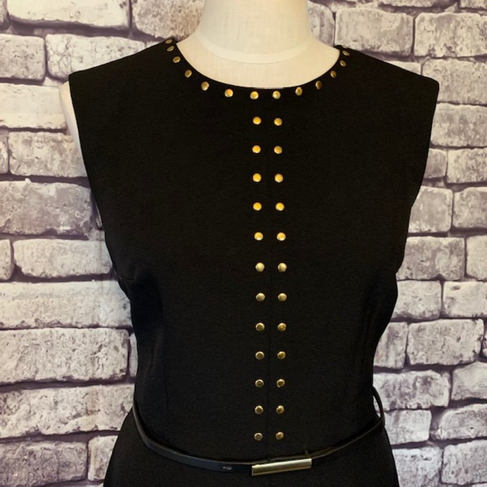 Studio One Black Dress Size 12 - Picture 2 of 8